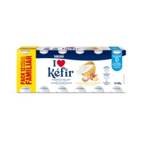Kefir líquido NESTLE amorodo e plátano 12x100 g