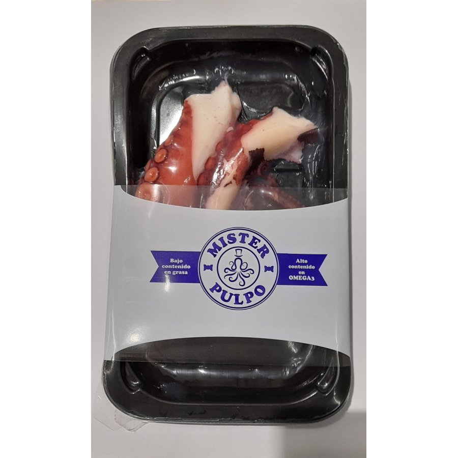 Patas pulpo cocido bandeja 200 g aproximado