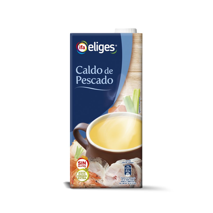 Caldo de pescado IFA ELIGES brik 1 l