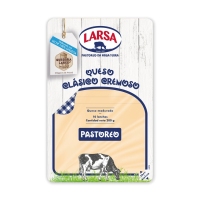 Queso barra LARSA Clásico Cremoso Pastoreo lonchas 200 g