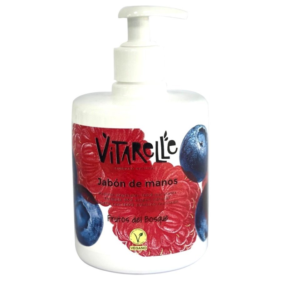Jabón manos VITARELLE Frutos del bosque 500 ml