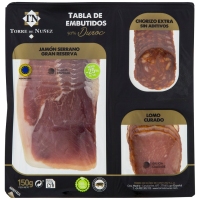 Taboa embutidos TORRE NUÑEZ 50% duroc 150 g
