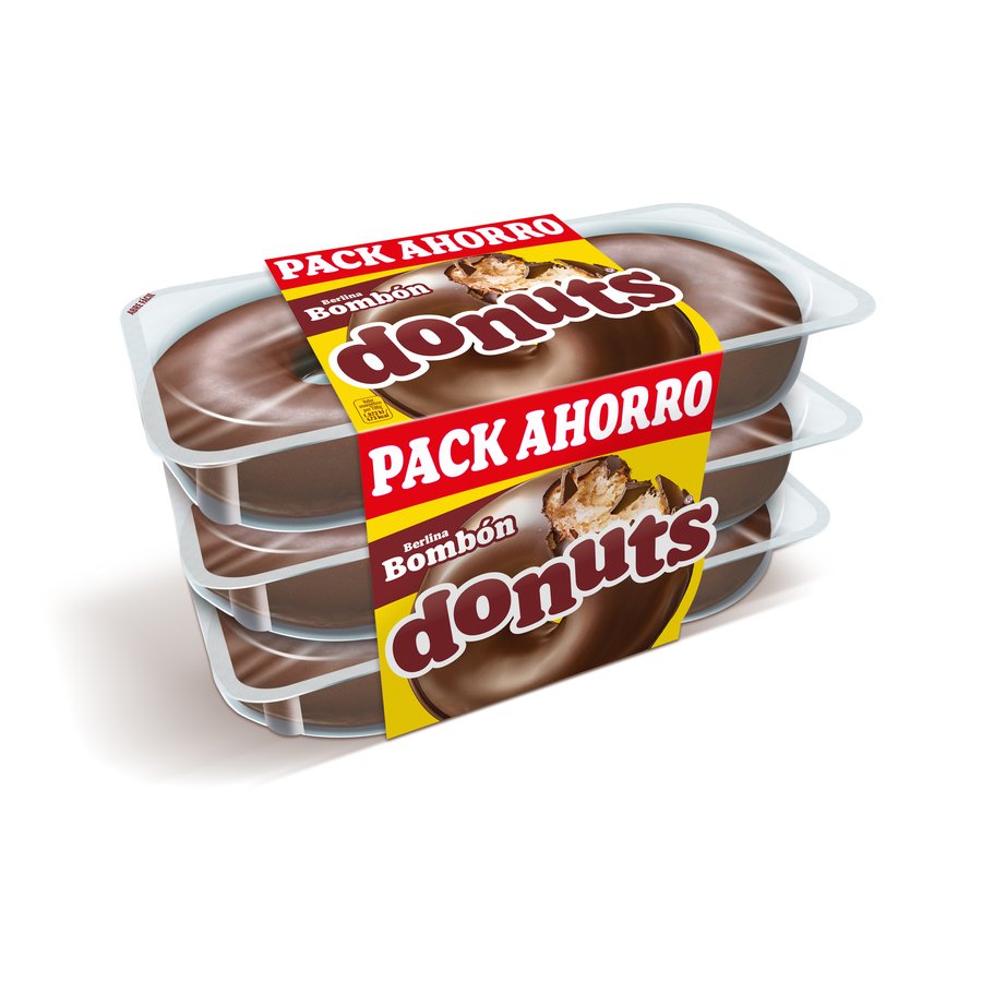 Berlinas DONUTS Bombón 6 unidades 330 g