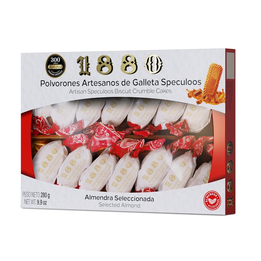 Polvorón de galleta speculoos 1880 280 g