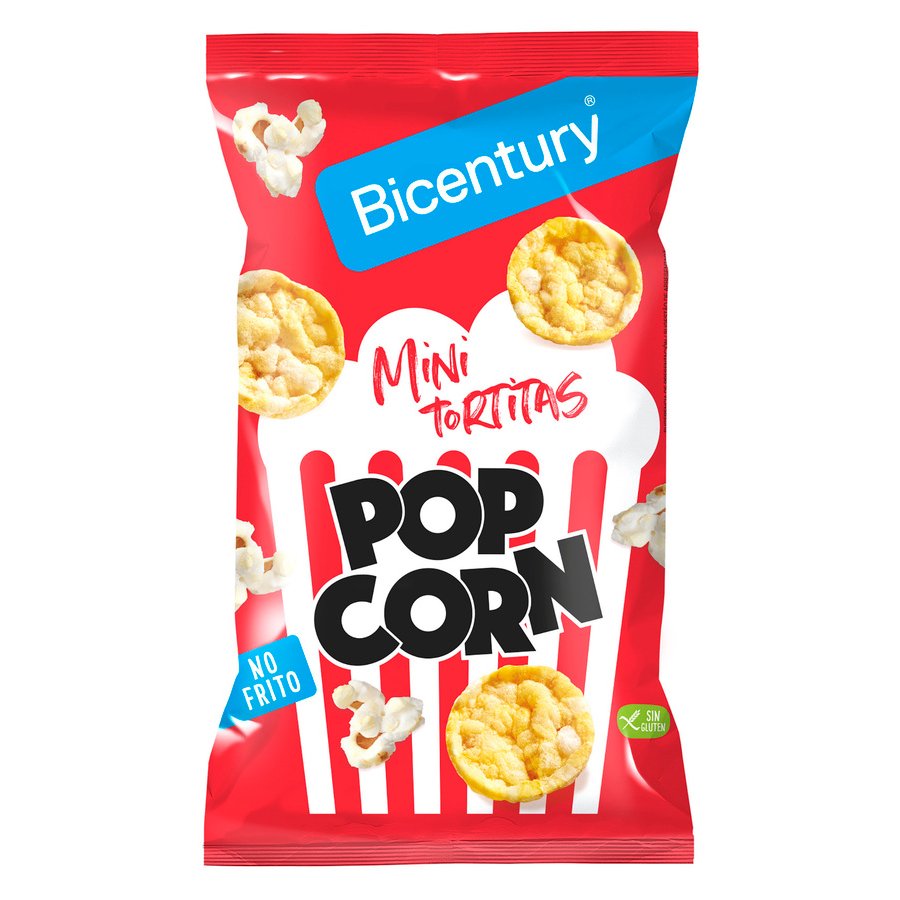 Mini tortitas BICENTURY pop corn 70 g