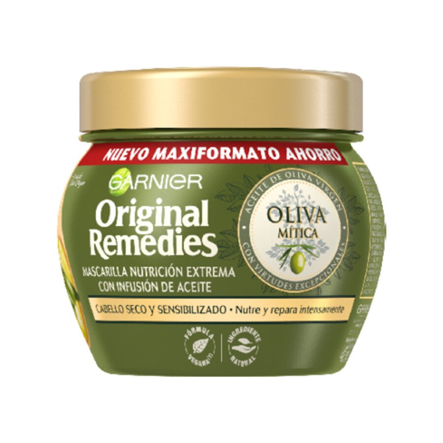 Mascarilla Original Remedies GARNIER oliva mítica 340 ml