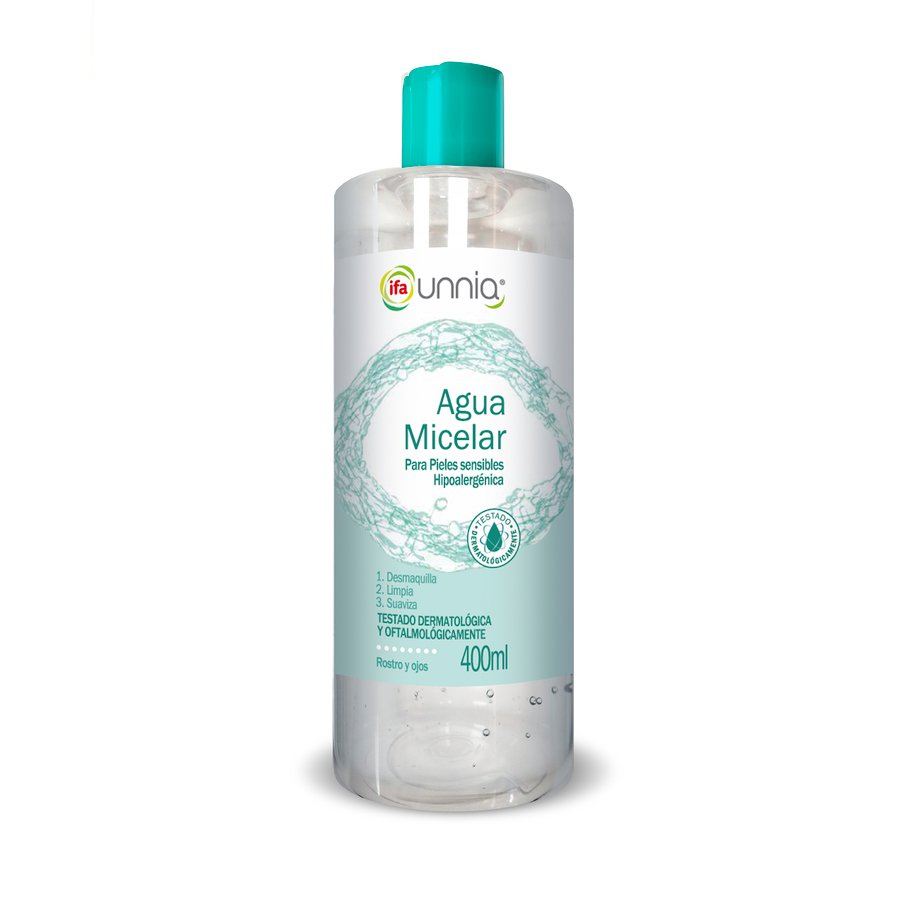 Agua micelar IFA UNNIA 400 ml