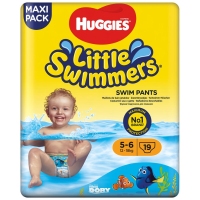 Pañales HUGGIES little swimmers talla mediana maxi pack 19 unidades