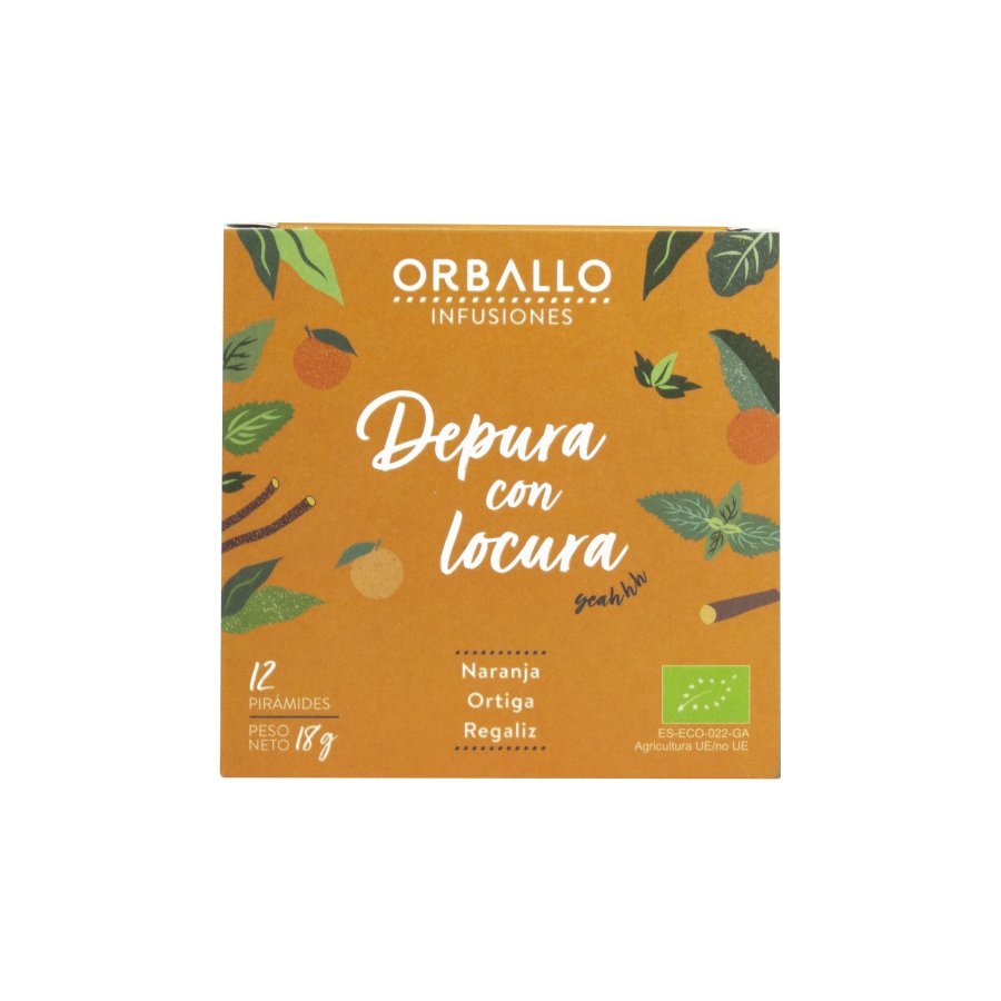 Infusión ORBALLO Depura con locura eco 12 unidades