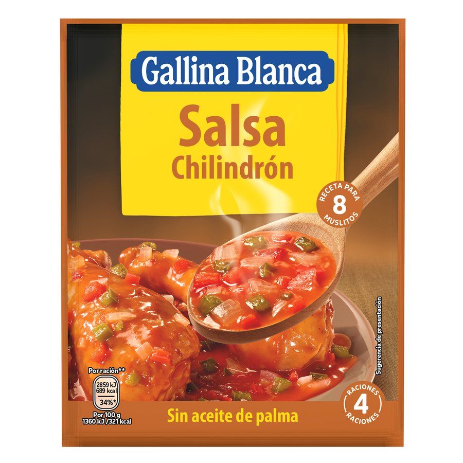 Salsa chilindrón GALLINA BLANCA sobre 39 g