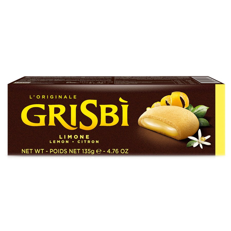 Galletas rellenas de limón GRISBI 135 g