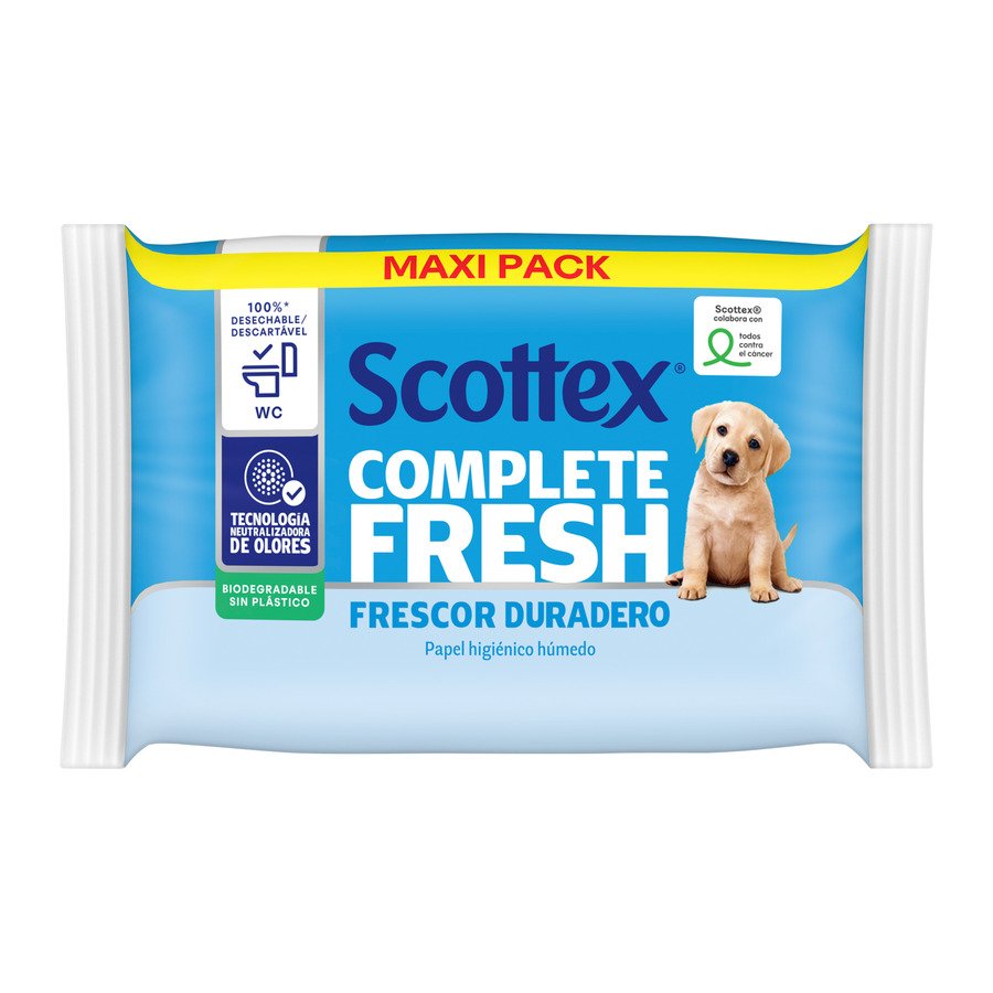 Higiénico húmedo SCOTTEX fresh 74 toallitas