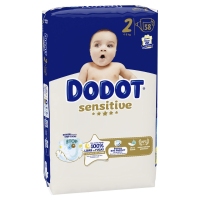 Pañal DODOT sensitive T2 4-8 kg 58 unidades