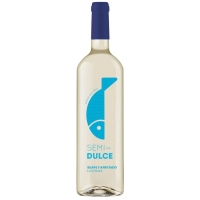 Vino blanco LUCHANA semidulce botella 75 cl