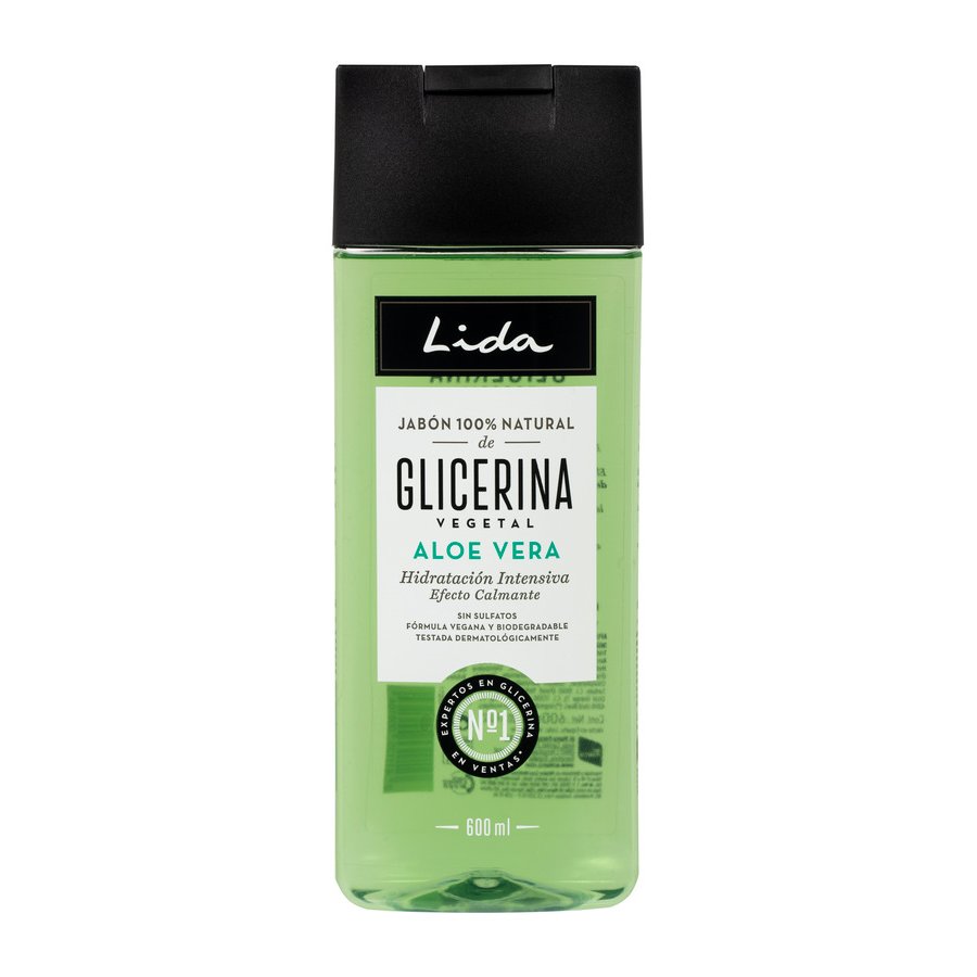 Jabón líquido LIDA aloe vera 600 ml