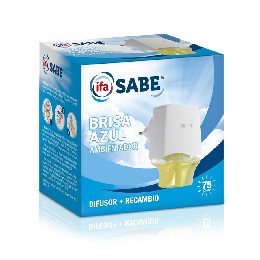 Ambientador eléctrico IFA SABE aparato+recambio Brisa Azul