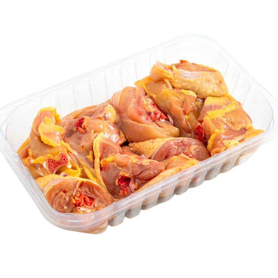 Delicias pollo para ajillo bandeja kilo