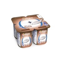 Yogur IFA ELIGES sabor coco pack 4X125 g