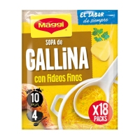 Sopa de gallina con fideos MAGGI sobre 68 g