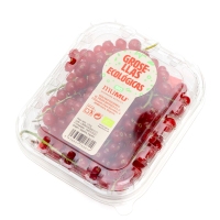 Grosella roja ecológica bandeja 125 g