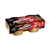 Flan REINA clara de huevo 0% materia grasa 0% azúcar añadido.Rico en proteínas pack 2x160 g