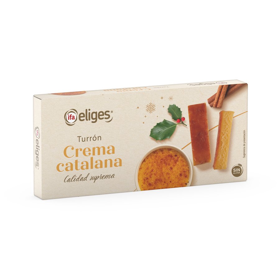 Turrón crema catalana IFA ELIGES 200 g