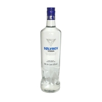 Vodka pure grain SOLVREV botella 1 l