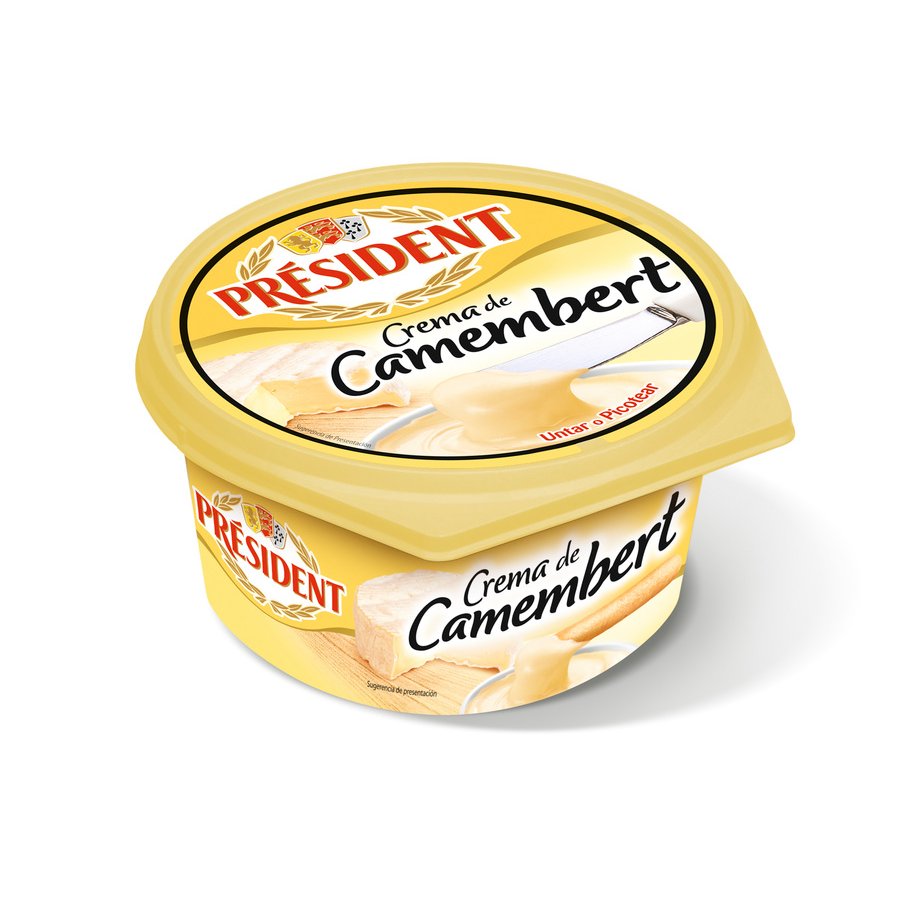 Crema queso Camembert PRESIDENT 125 g