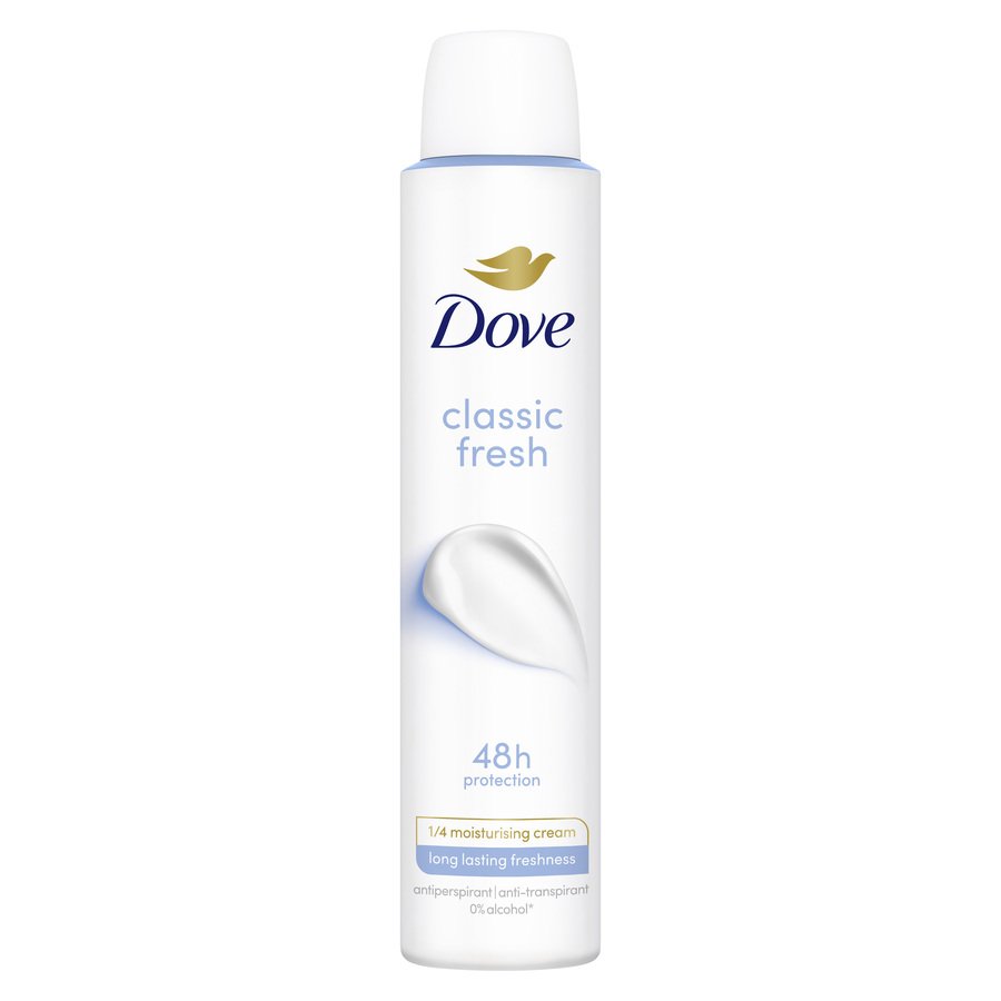Desodorante DOVE classic fresh 200 ml