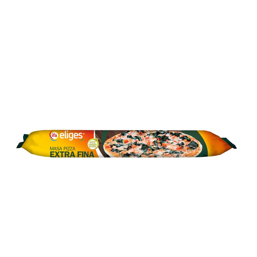 Masa refrigerada pizza extra fina aceite oliva IFA ELIGES 230 g
