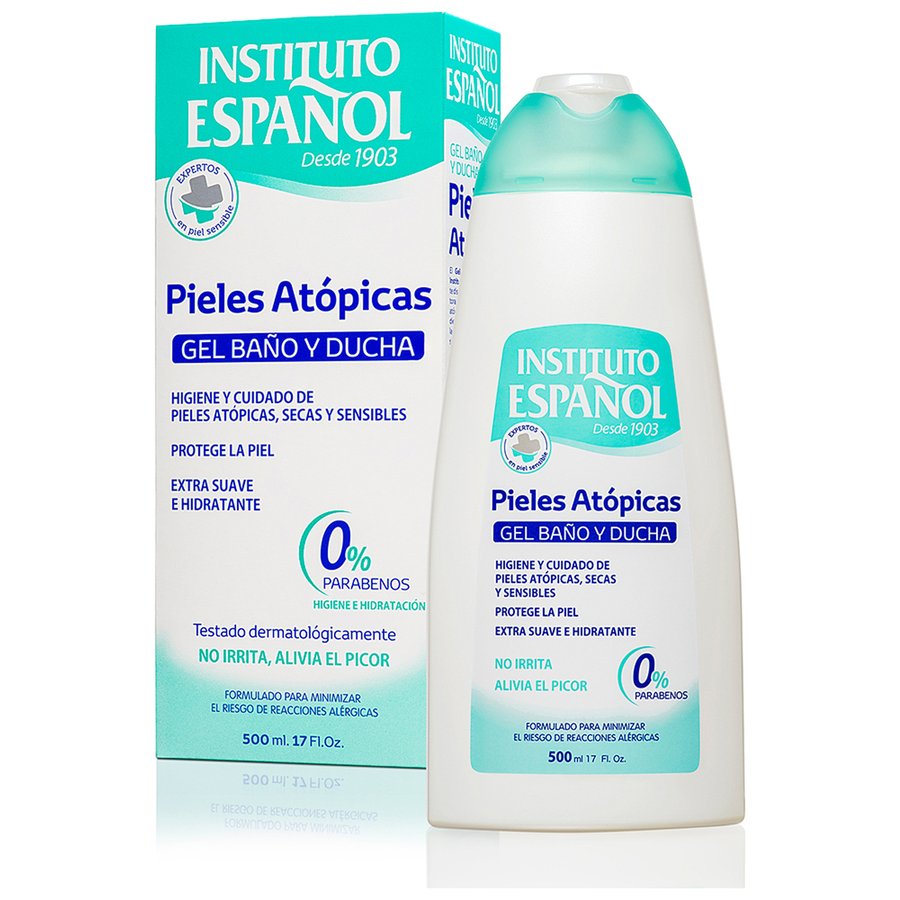 Gel de ducha INSTITUTO ESPAÑOL pieles atópicas 500 ml