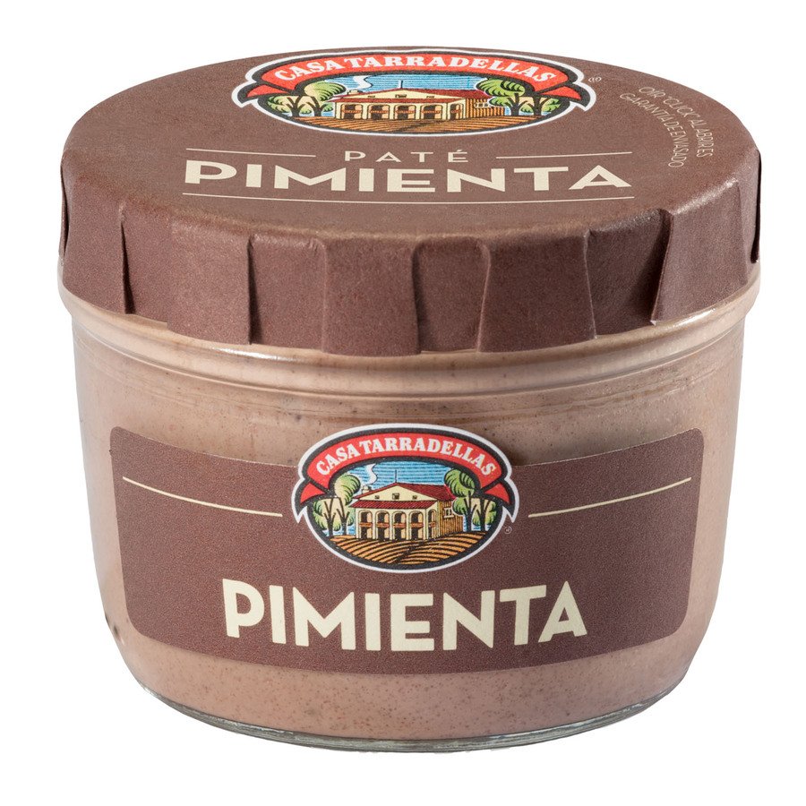 Paté a la pimienta TARRADELLAS tarro 125 g