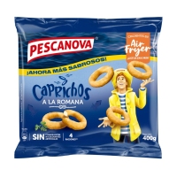 Caprichos de mar a la romana congeladados PESCANOVA 400 g