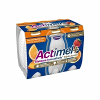 ACTIMEL DANONE líquido naranja multifrutas 6x100 g