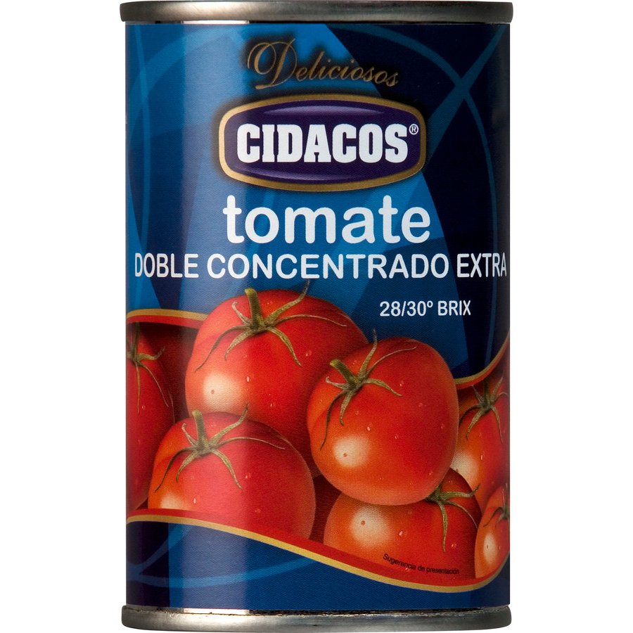 Tomate concentrado CIDACOS lata 170 g pn