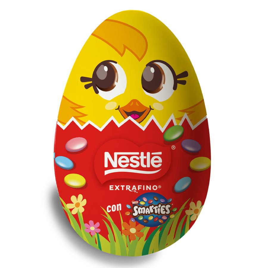 Huevo chocolate NESTLÉ con Smarties 40 g