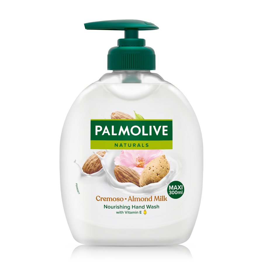 Jabón de manos PALMOLIVE leche almendra dosificador 300 ml