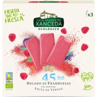 Helado frambuesa eco XANCEDA 3x52 g