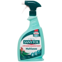Limpiador desinfectante SANYTOL multiusos eucalipto pistola 750 ml