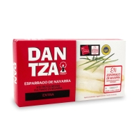 Espárragos blancos DANTZA (IGP Espárrago de Navarra) 6/10 lata 125 g pne.