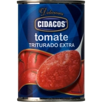 Tomate triturado CIDACOS lata 400 g