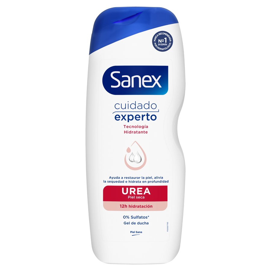 Gel de ducha SANEX Cuidado Experto Urea 600 ml