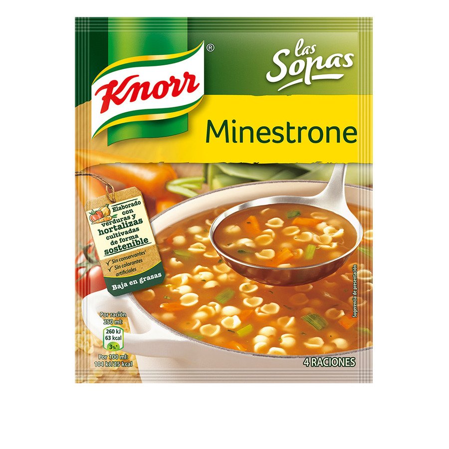Sopa minestrone KNORR sobre 76 g