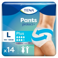 Braga cueiro adulto unisex TENA pants talle L pack 14 unidades