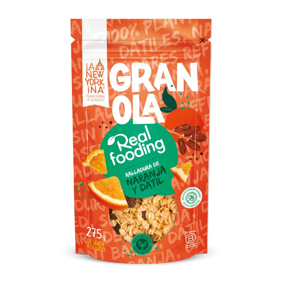 Granola LA NEWYORKINA Real Fooding 275 g