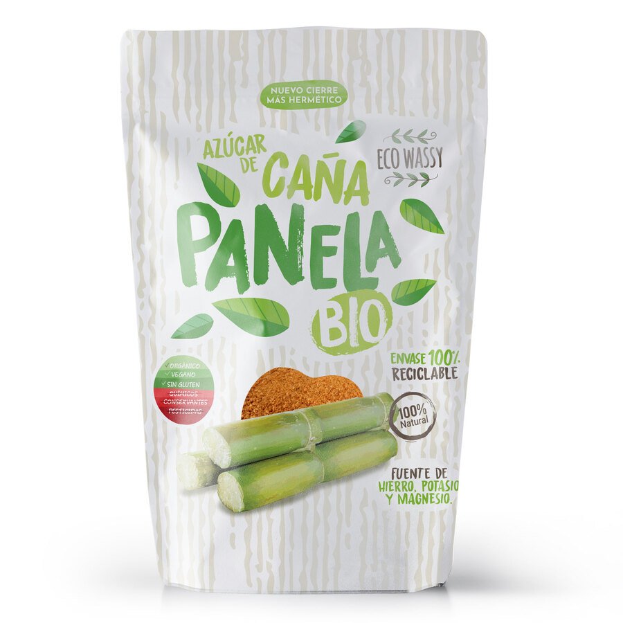 Azúcar moreno panela ECO WASSY orgánica 500 g