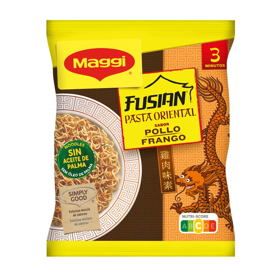 Noodles MAGGI Fusian pollo sobre 71 g