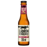 Cider LADRÓN DE MANZANAS froitos vermellos botello 25 cl