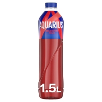 Bebida refrescante AQUARIUS melocotón rojo pet 1,5 l
