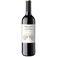Vino tinto D.O.Valdepeñas SEÑORIO DE LOS LLANOS tempranillo botella 75 cl